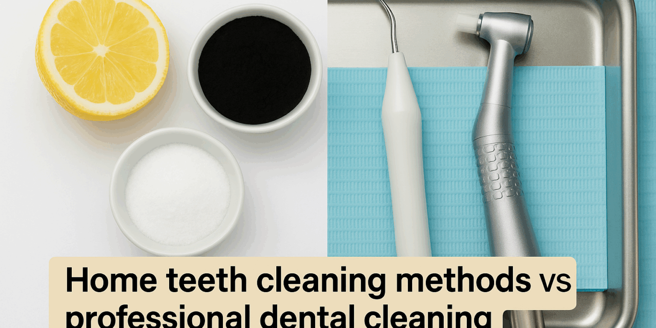 Home Remedies vs. Professional Dental Cleaning – What Actually Works For Stained Teeth?